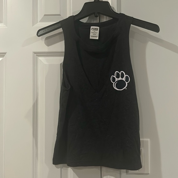 Victoria’s Secret PINK Penn State University Cropped Tank Top - Picture 1 of 5